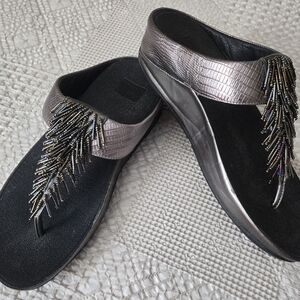 Fit Flop Cha Cha Beaded Sandals